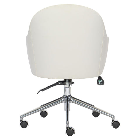 Timeless Minimalist Modern Barrel Office Chair with Adjustable Features