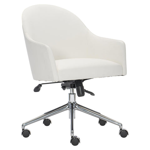 Timeless Minimalist Modern Barrel Office Chair with Adjustable Features