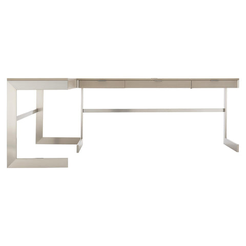 Bernhardt Axiom Minimalist Computer Desk with Cable Management