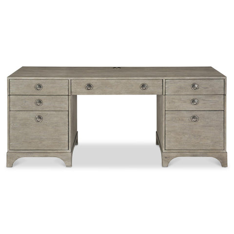 Bernhardt Albion Artful Traditionalist Rustic Writing Desk