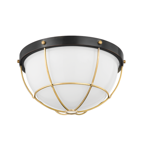 Holkham Coastal Accent Flush Mount Ceiling Light