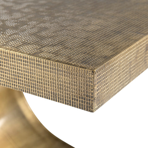 Villa & House Dali Timeless Minimalist Curved Freeform C Table Accent Table - 22 W