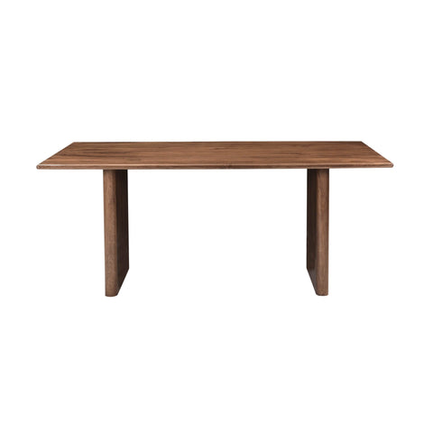LH Imports Dallas Timeless Minimalist Modern Rectangle Dining Table - 72 W