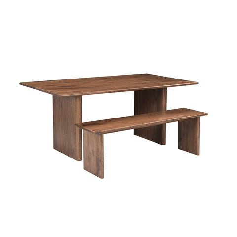 Outdoor Living & Garden Minimalist Mango Dining Bench