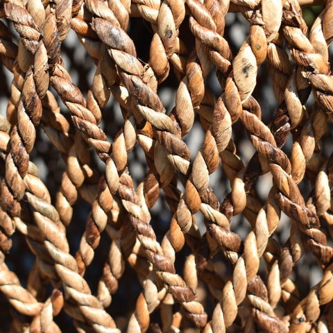 Space Saving Bohemian Drum Center Table Accent Table