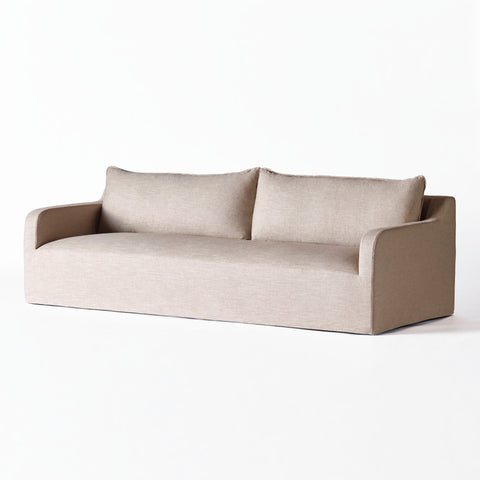 Dolores Timeless Minimalist Curved Armrests Standard Sofa