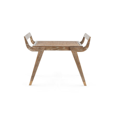 Timeless Minimalist Modern Oak Accent Stool