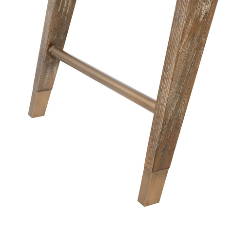 Timeless Minimalist Modern Oak Accent Stool