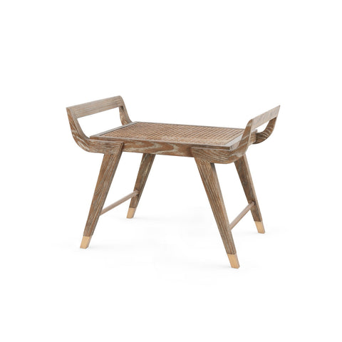 Timeless Minimalist Modern Oak Accent Stool