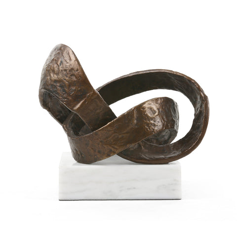 Decorating Essentials Modernist Handcrafted Asymmetrical Sculpture