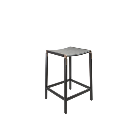 De Haro Minimalist Bronze Counter Stool