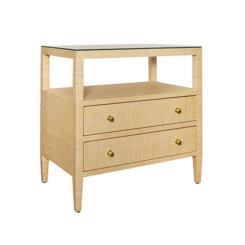 Space Saving Contemporary Rectangle Nightstand