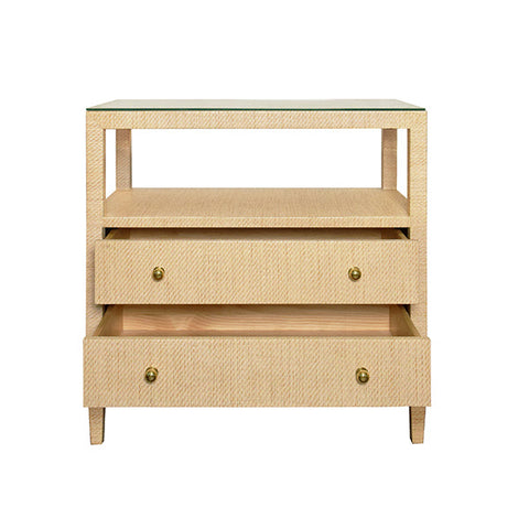 Space Saving Contemporary Rectangle Nightstand
