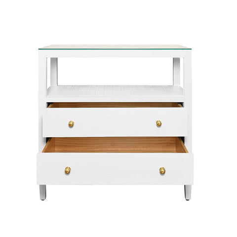 Space Saving Contemporary Rectangle Nightstand