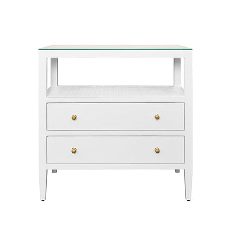 Space Saving Contemporary Rectangle Nightstand