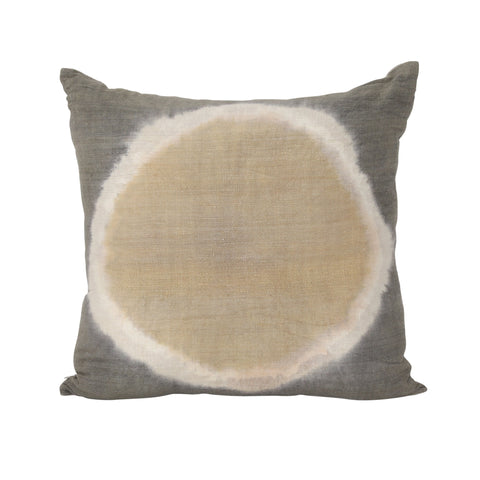 Monochromatic Organic Graphic Accent Throw Pillow