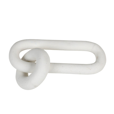Catina Chain Link, White