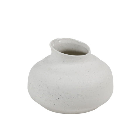Susanna Vase Stoneware - White
