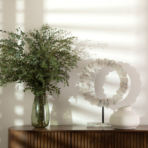 Susanna Vase Stoneware - White