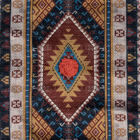 Dovetail Furniture Artful Traditionalist Handwoven Bohemian Accent Throw Pillow - 20 x 20