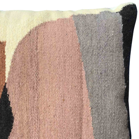 Dovetail Furniture Modern Handwoven Wool Square Accent Pillow - 20 x 20