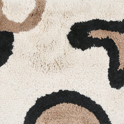 Contemporary Graphic Rectangle Accent Throw Pillow