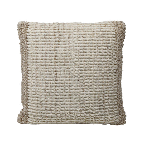 Organic Handwoven Wool Accent Pillow
