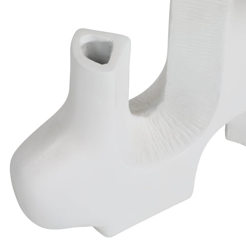 Claudio Vase Lightweight Concrete - White