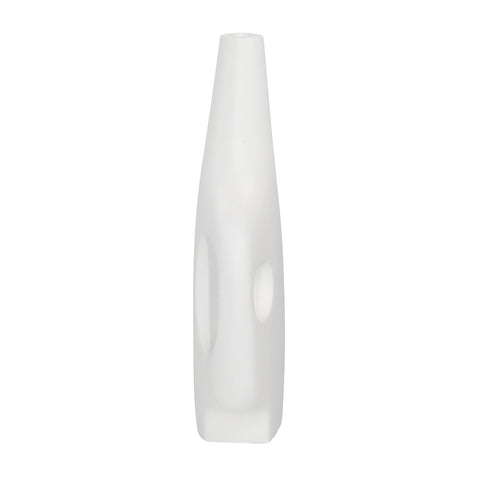 Misael Vase Lightweight Concrete - White