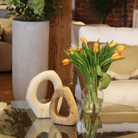 Winfrey Candle Holder Natural