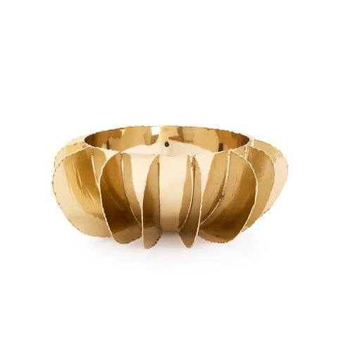 Decorating Essentials Handcrafted Petal Mirrored Decorative Bowl