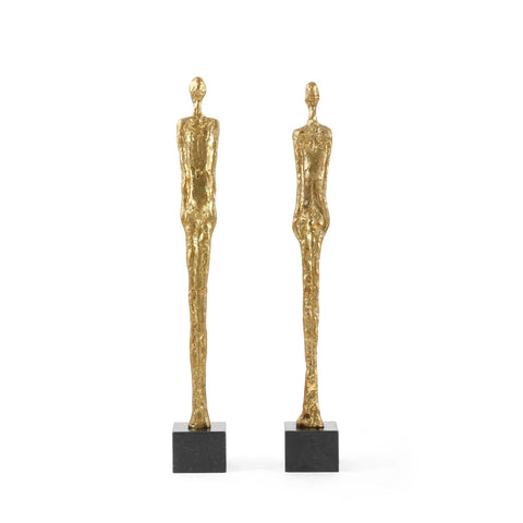 Decorating Essentials Modernist Gold Leaf Novelty Statue