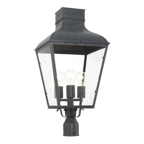 Dumont Ambient Traditional Lantern Post Light Outdoor Lighting