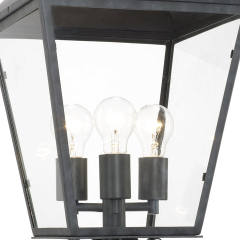 Dumont Ambient Traditional Lantern Post Light Outdoor Lighting