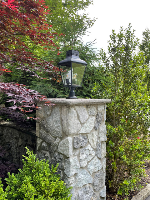 Dumont Ambient Traditional Lantern Post Light Outdoor Lighting