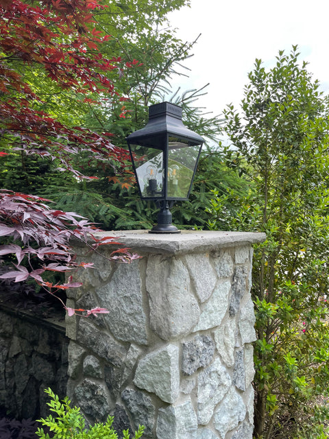 Dumont Ambient Traditional Lantern Post Light Outdoor Lighting
