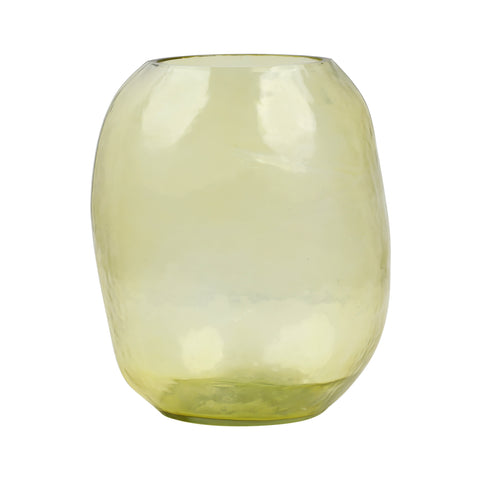 Tacito Glass Vase - Transparent Yellow