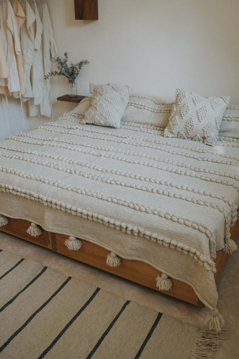 Luxury Handwoven Wool Quilt