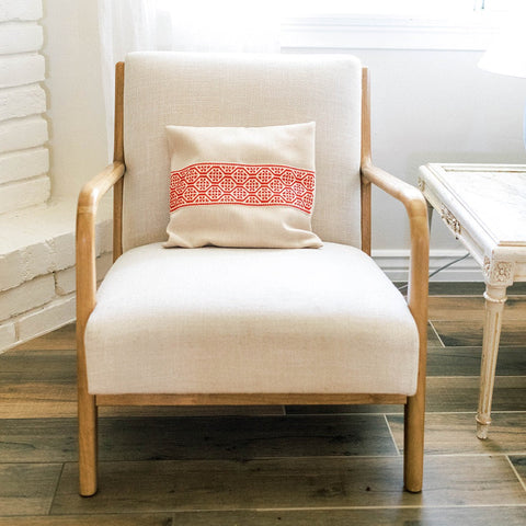 Artful Traditionalist Embroidery Bohemian Pillow Cover