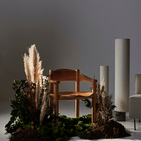 Artful Traditionalist Mid Century Ergonomic Armchair