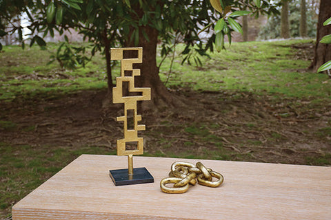 Decorating Essentials Contemporary Textured Decorative Chain