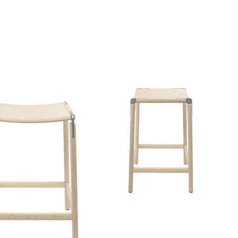 Timeless Minimalist Scandinavian Counter Stool