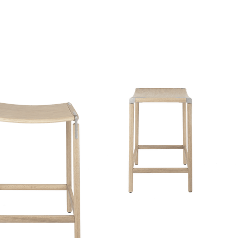 Timeless Minimalist Scandinavian Counter Stool