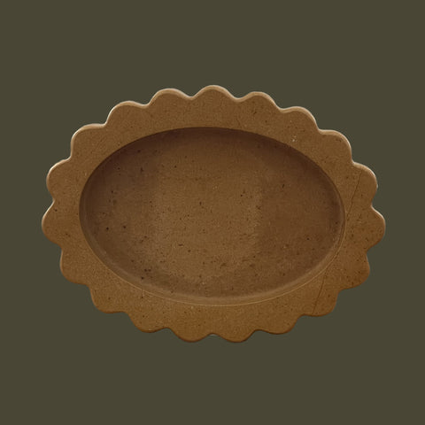 Oval Sun Catch in Honeycomb