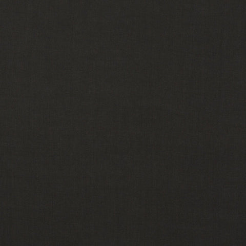 Refined Solid Linen Fabric in Black - 40-72