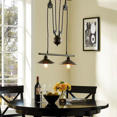 Ambient Industrial Conical Pendant Light