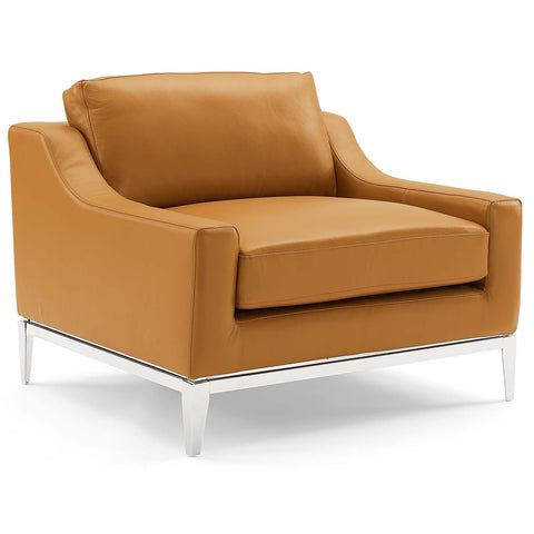 Timeless Minimalist Club Armchair with Removable Cushions
