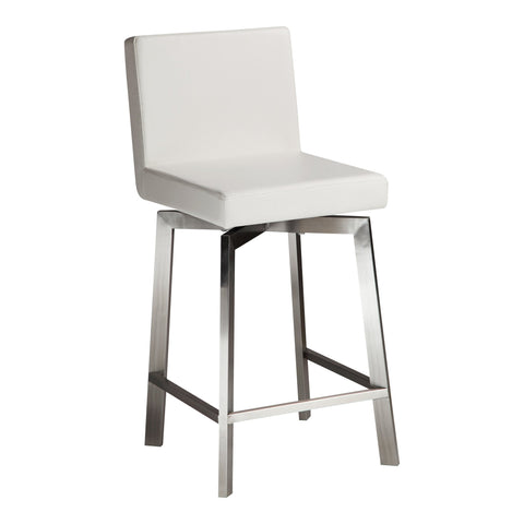 Timeless Minimalist Parsons Upholstered Counter Stool