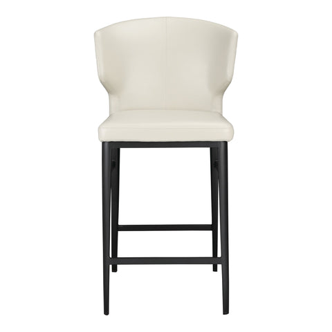 Delaney Modern Timeless Minimalist Barrel Back Counter Stool