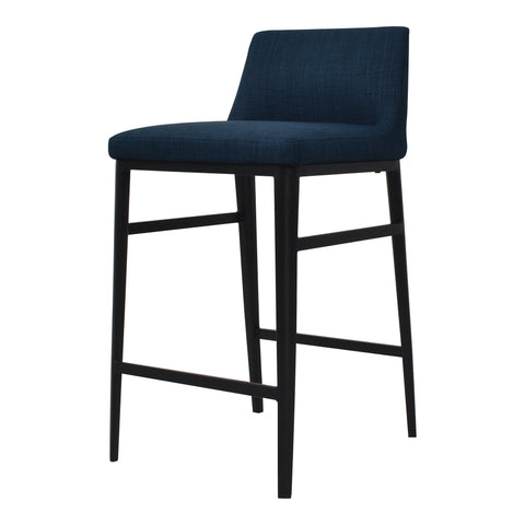 Baron Timeless Minimalist Counter Stool with Low Back